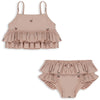 Konges Slojd - Bikini Manuca Frill - Cherry Blush (5-6 Jaar) - Keekabuu