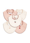 Konges Sløjd - Drool bibs - Minna - (5pack) Bib