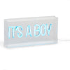 Childhome - Neon Verlichting - It's A Boy | Lichtblauw, Nachtlampen, Childhome, Keekabuu