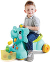 Infantino  -  Sensory Ollie 3-in-1 Olifant Loopwagen - Keekabuu